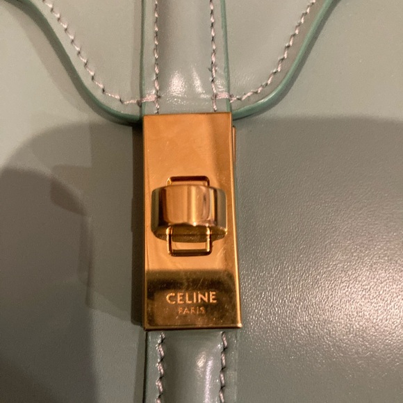 Celine Mini 16 in Ice Mint - Picture 3 of 8